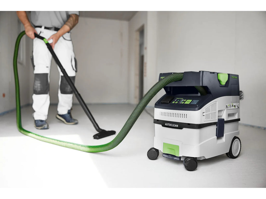 Festool Aspirateur Mobile CLEANTEC CTM MIDI I AC - Numéro de Modèle 578552 - Technologie AUTOCLEAN et Bluetooth® Intégrée - Image 6