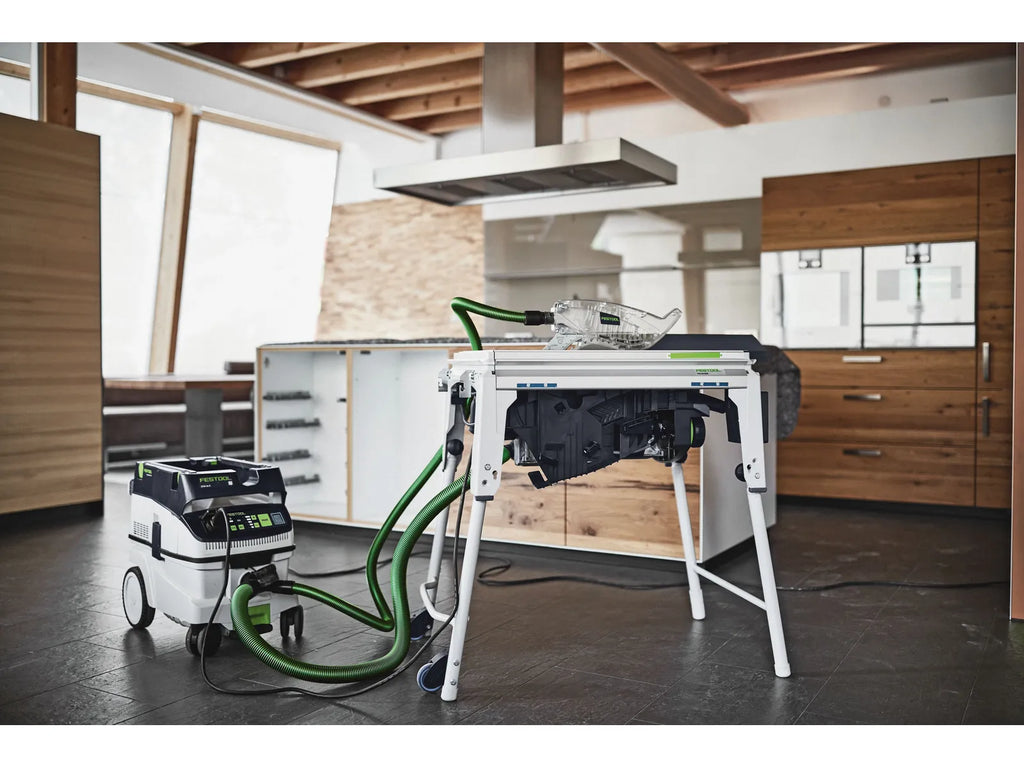 Scie sur Table Festool TKS 80 N°575781 - Sécurité Optimisée et Travail Sans Poussière - Image 3