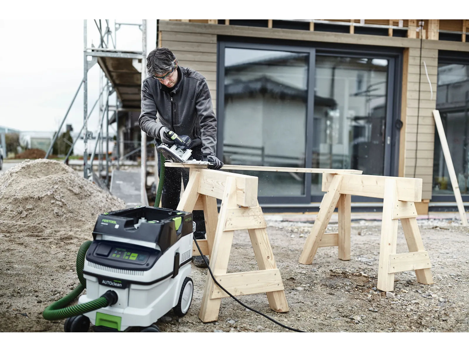 Extracteur de Poussière Mobile Festool CLEANTEC CTM 26 EI AC - Numéro de Modèle 577851 - Image 4