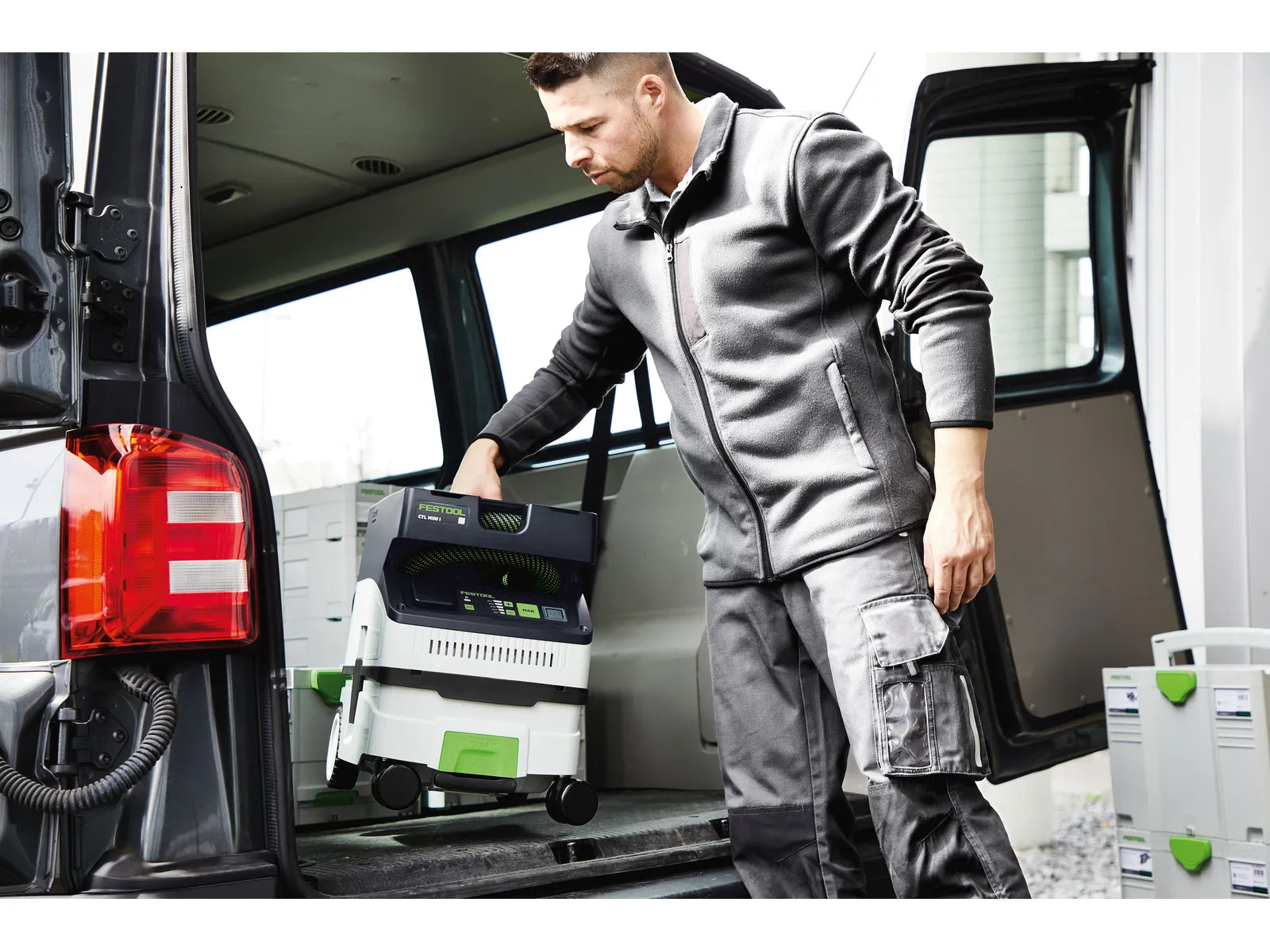 Festool CTL MINI I 578311 - Aspirateur mobile CLEANTEC avec technologie Bluetooth® - Image 1