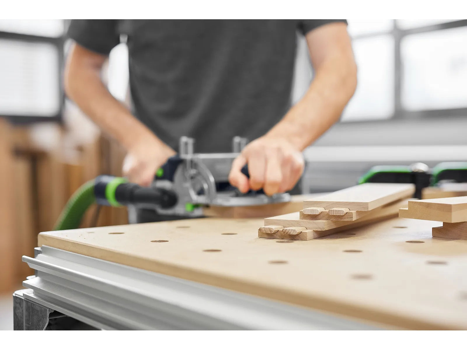 Festool DF 500 R - Machine d'assemblage DOMINO avec système unique de fraisage pendulaire - Image 4