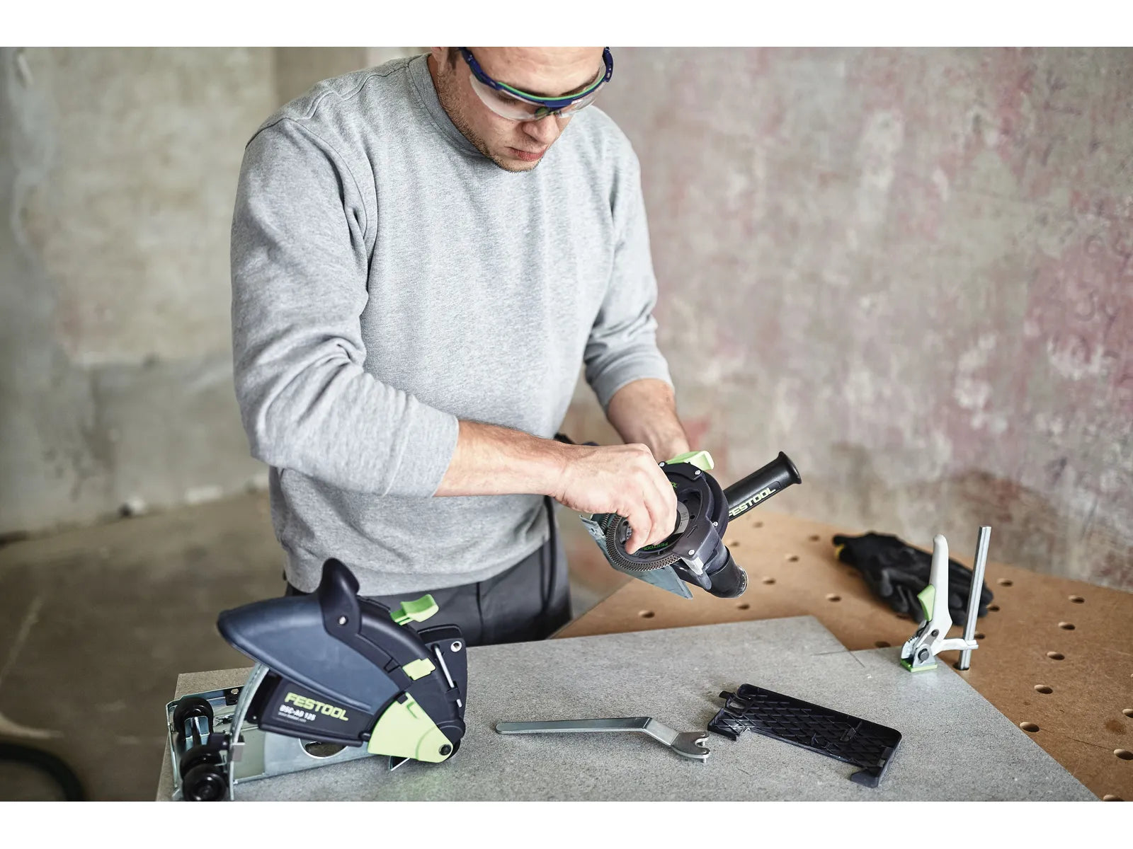Système de Coupe Diamant Festool DSC-AG 125 - Protection Santé et Précision (Numéro de Modèle: 578438) - Image 2