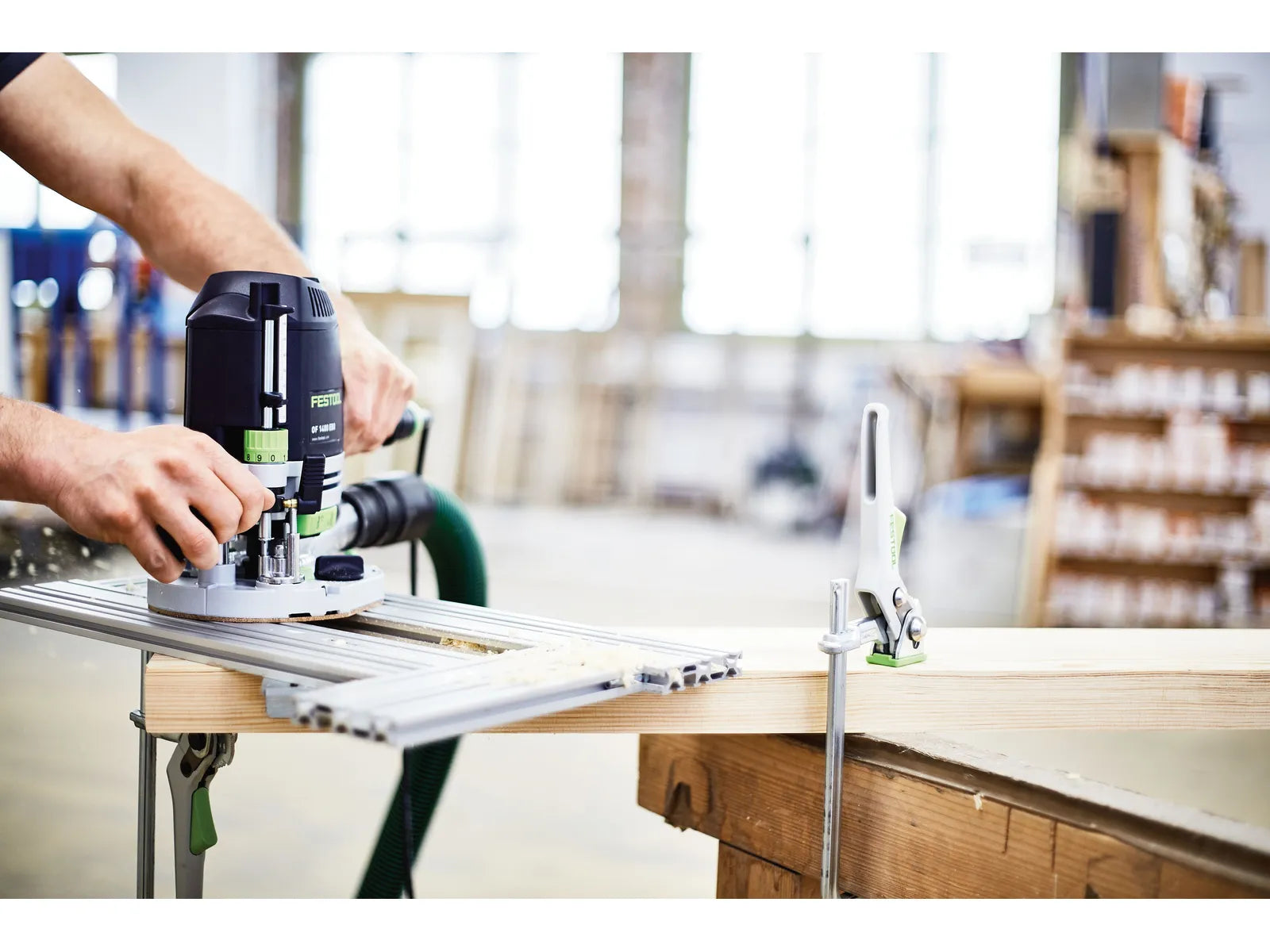 Festool OF 1400 (576207) - Défonceuse Légère et Précise avec Extraction de Poussière Efficace - Image 3