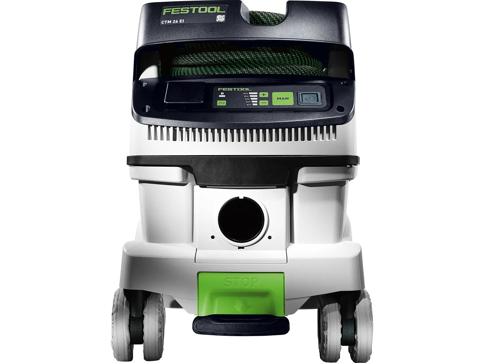 Aspirateur mobile CLEANTEC CTM 26 EI-FLR de Festool avec interface Bluetooth® et fonction antistatique - Image 1