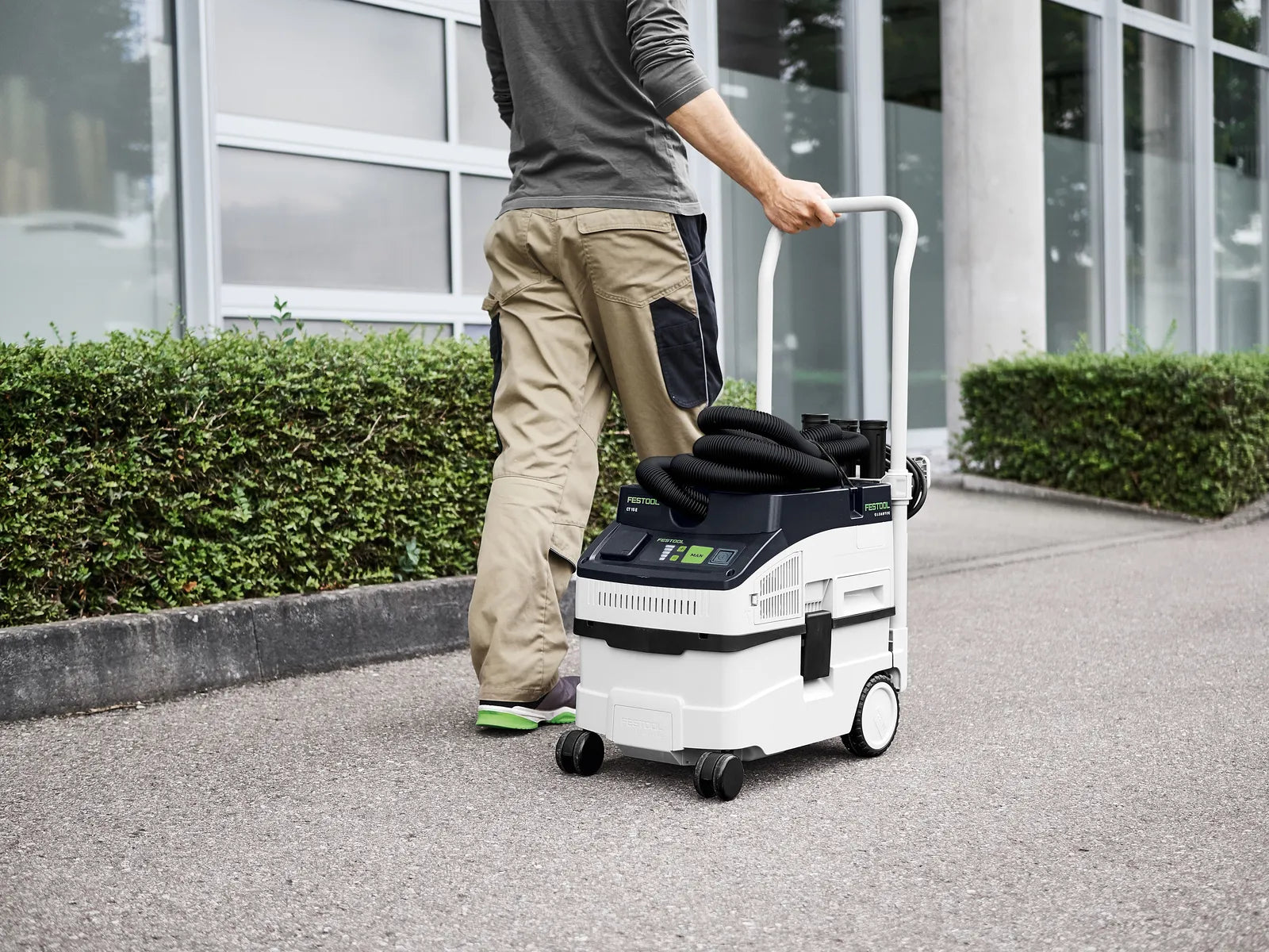 Festool Aspirateur Mobile CLEANTEC CT 15, Numéro de Modèle 578327 - Idéal pour Ateliers et Chantiers - Image 1