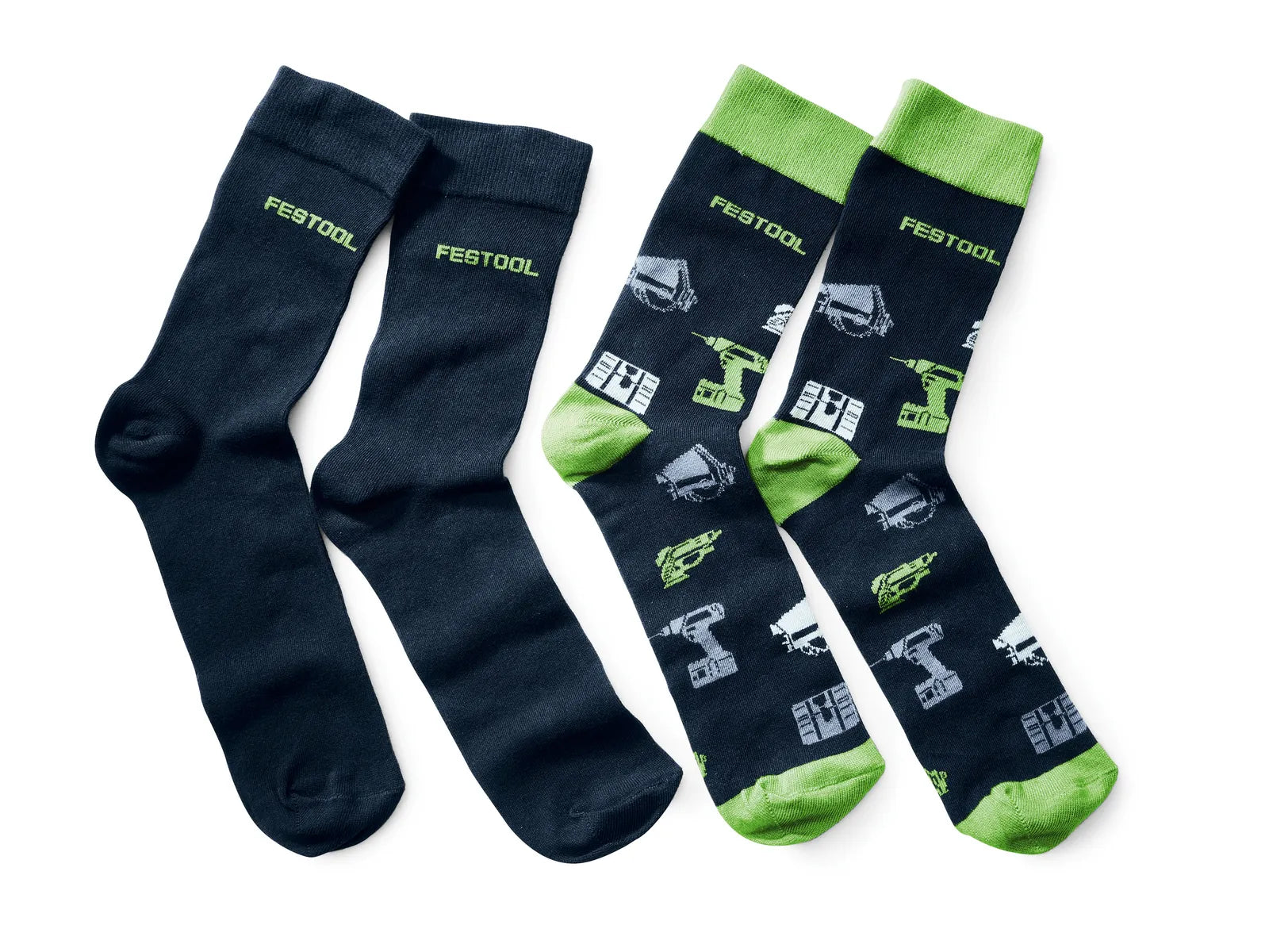 Chaussettes Festool SOCK-FT1-S, Ensemble de Deux, Confortables et Élégantes, Taille S - Image 2