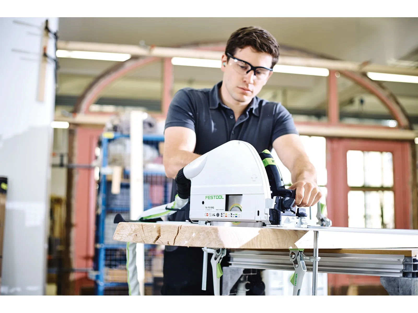 Scie Plongeante Festool TS 75 - Modèle 576110 - Profondeur de Coupe jusqu'à 75mm - Image 7