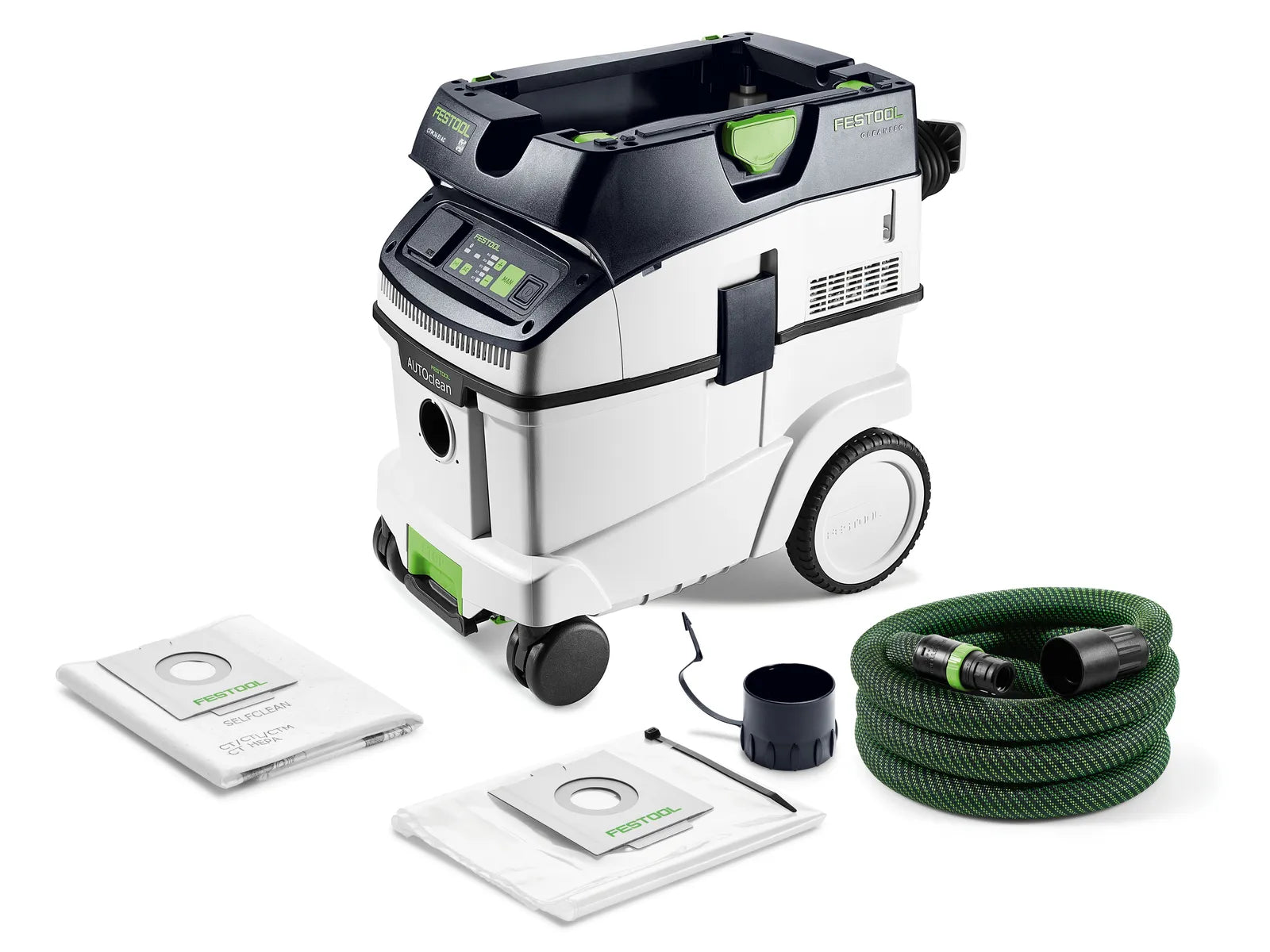 Festool Aspirateur Mobile CLEANTEC CTM 36 EI AC avec Interface Bluetooth® et Fonction AUTOCLEAN, Numéro de Modèle: 577856 - Image 6