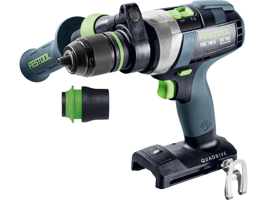 Perceuse sans fil QUADRIVE TDC 18/4 Festool 575601 - Puissante et Polyvalente avec quatre vitesses - Image 10