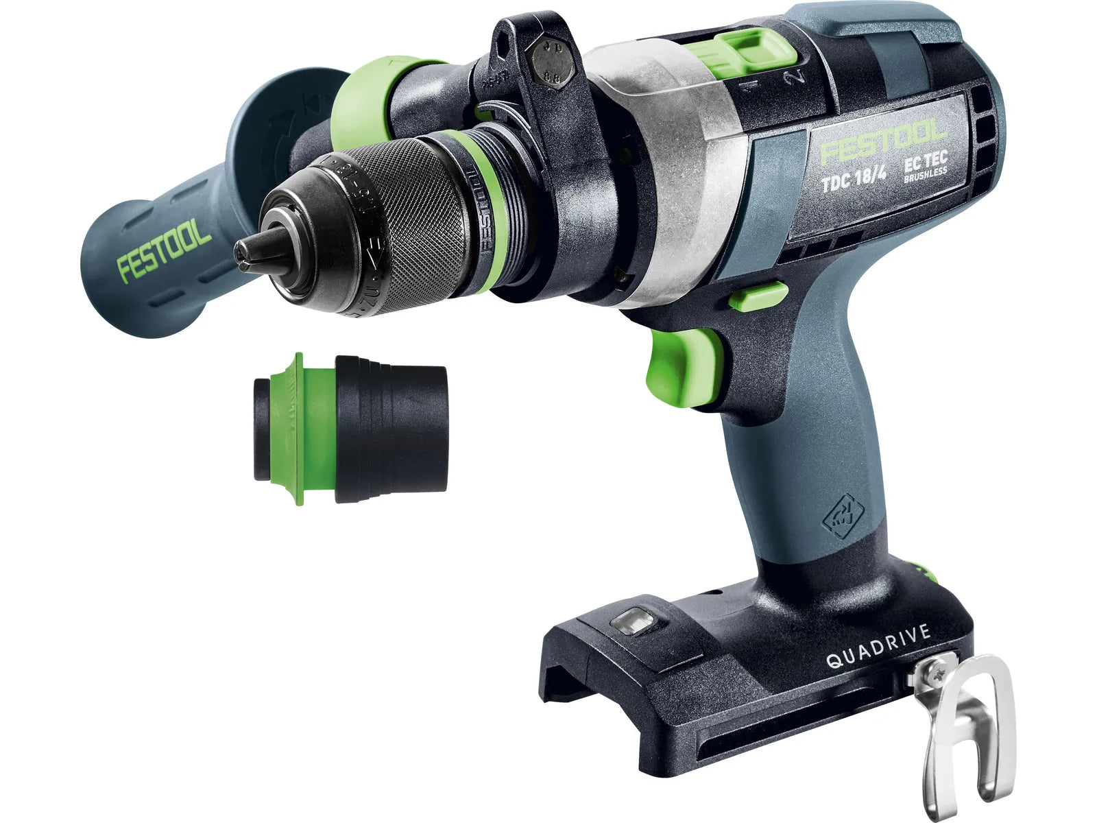 Perceuse sans fil QUADRIVE TDC 18/4 Festool 575601 - Puissante et Polyvalente avec quatre vitesses - Image 10