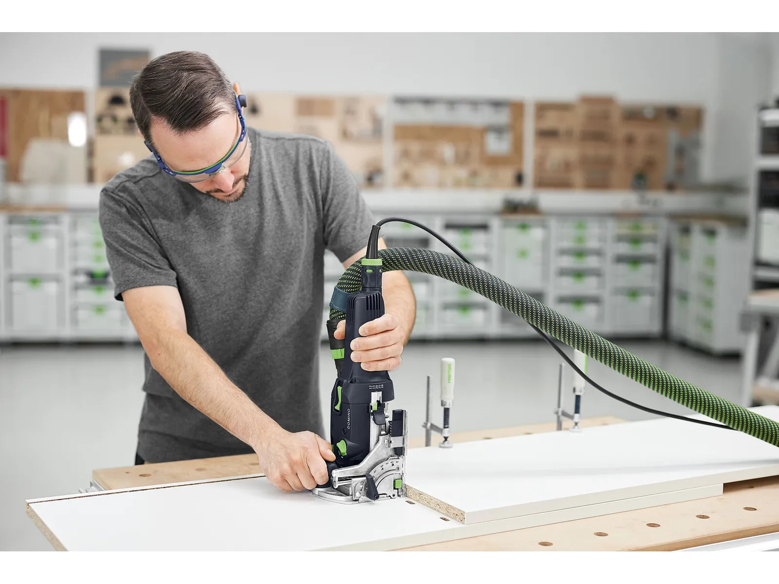 Festool DF 500 R - Machine d'assemblage DOMINO avec système unique de fraisage pendulaire - Image 3
