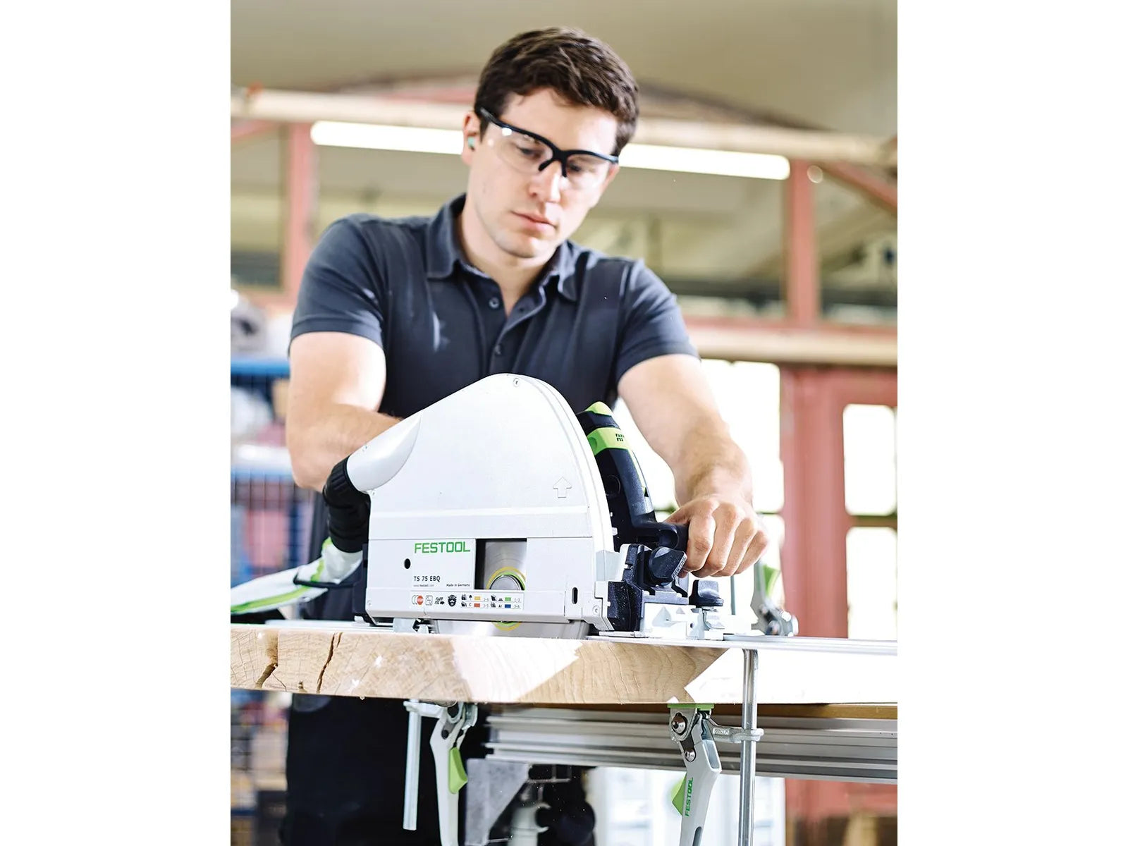 Scie Plongeante Festool TS 75 - Modèle 576110 - Profondeur de Coupe jusqu'à 75mm - Image 9