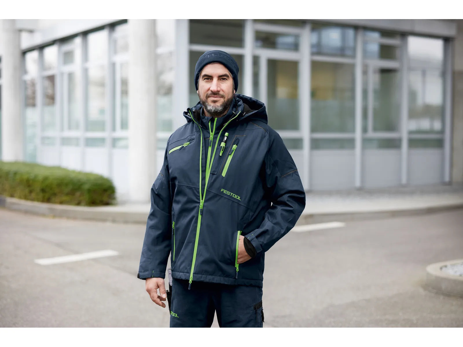 Veste d'Hiver pour Hommes WIJA-FT1-S Festool avec Capuche - Toute Saison - Image 2