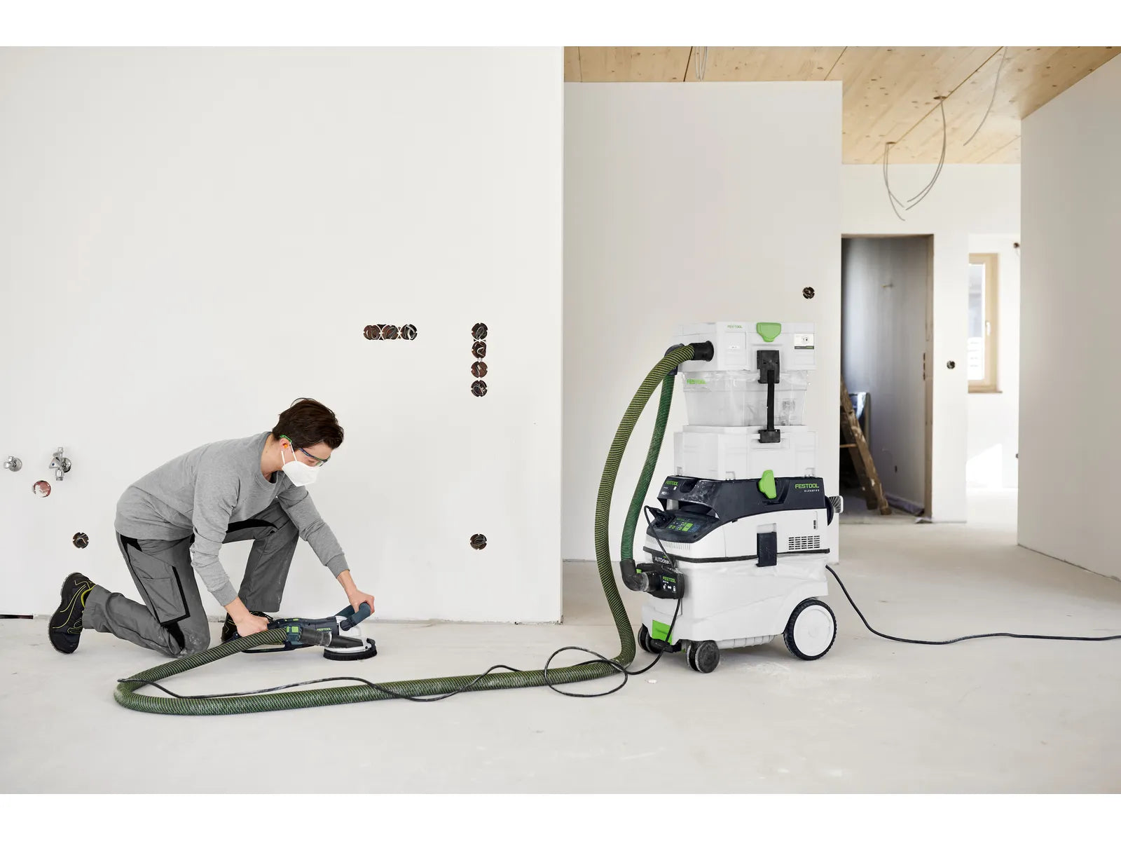 Festool CTL 36 EI AC-RENOFIX 577891: Aspirateur Mobile CLEANTEC pour Volumes de Poussière Élevés - Image 1