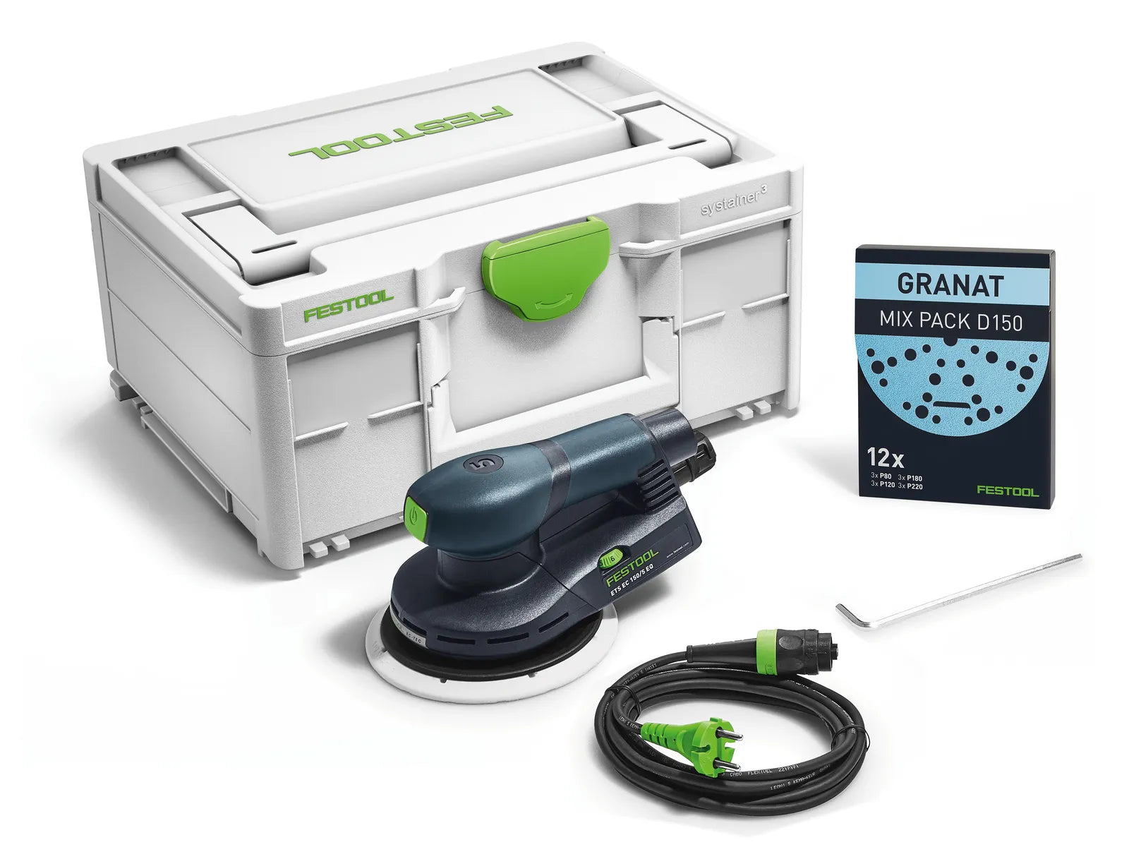 Ponceuse Excentrique Festool ETS EC 150/5 - 576329, Légère et Ergonomique avec Contrôle de Vibration - Image 10