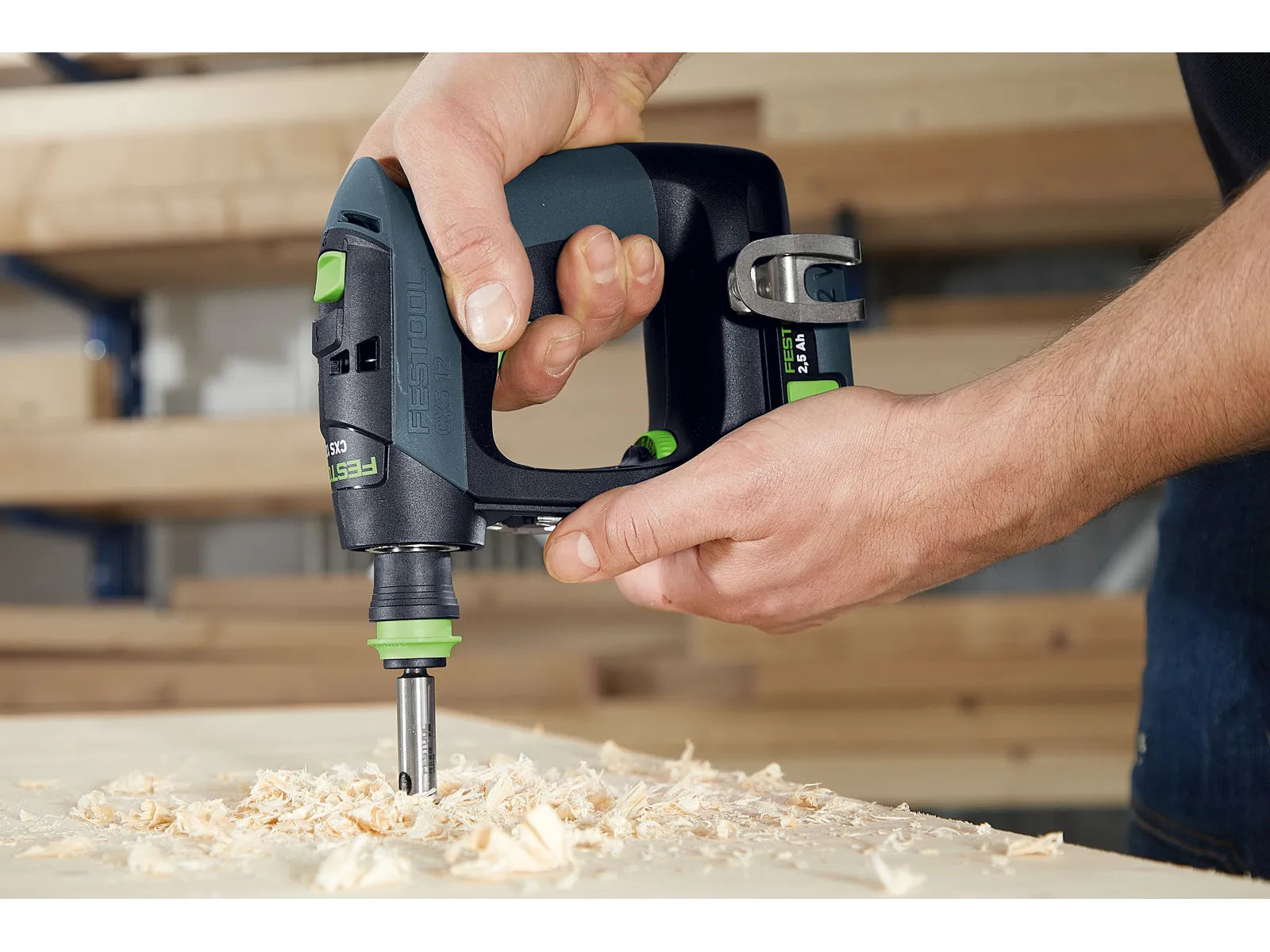 Perceuse-visseuse sans fil compacte Festool CXS 12 - Modèle 576864 - Ergonomique et puissante - Image 6