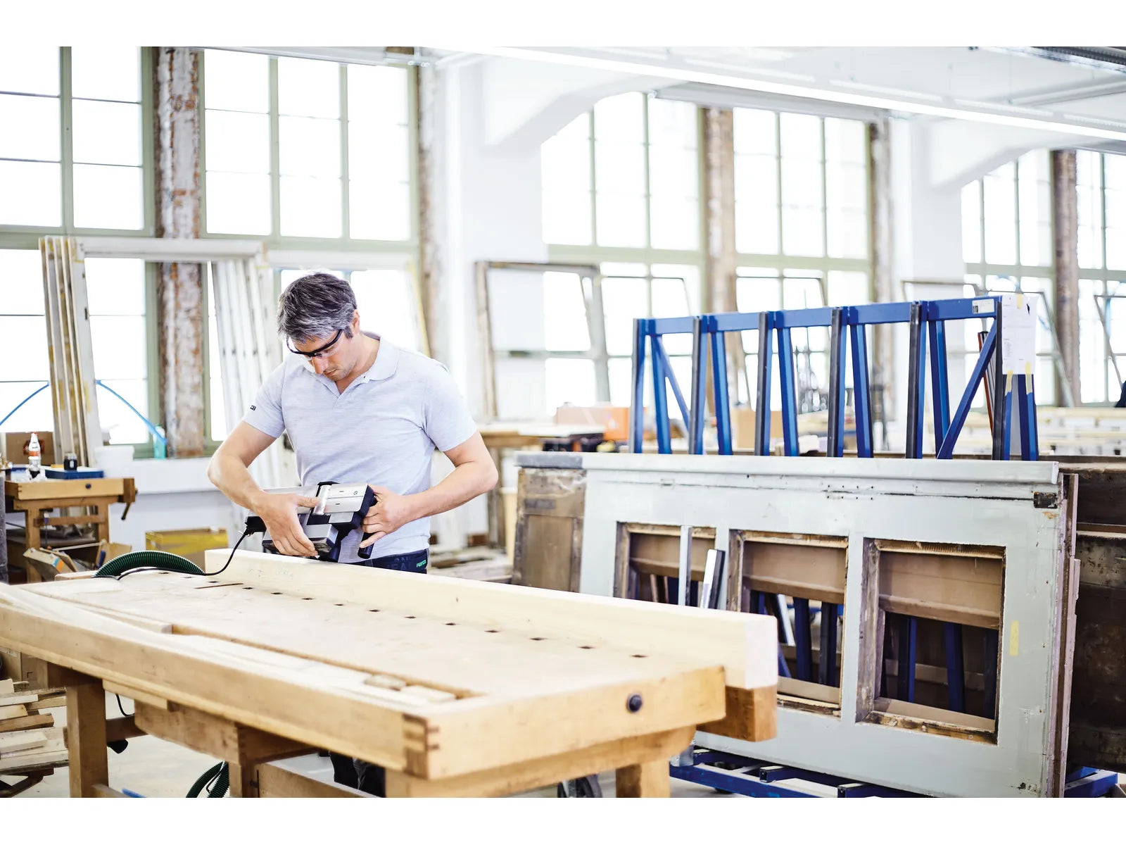Rabot Festool HL 850 EB-Plus - Numéro de modèle 576253 - Rabotage de précision et production de feuillures - Image 7