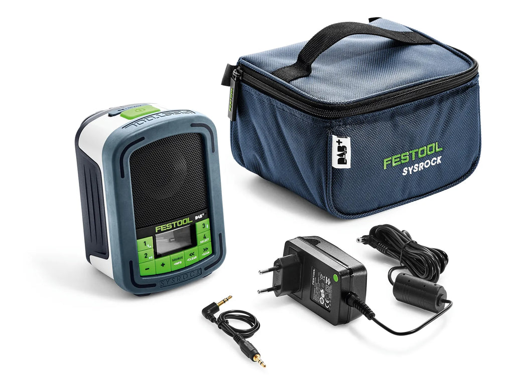 Radio Numérique de Chantier SYSROCK BR 10 DAB+ Festool 202111 - Compacte, Puissante et Légère avec Bluetooth - Image 3