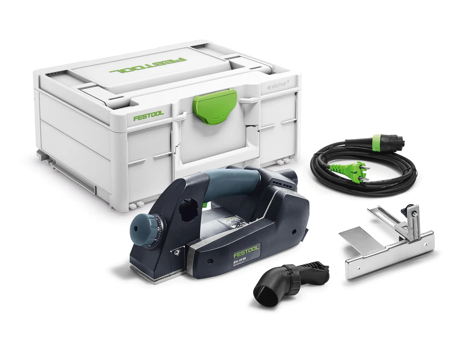 Rabot Électrique Léger et Puissant Festool EHL 65 EQ-Plus 576247 avec Réglage de Profondeur - Image 1