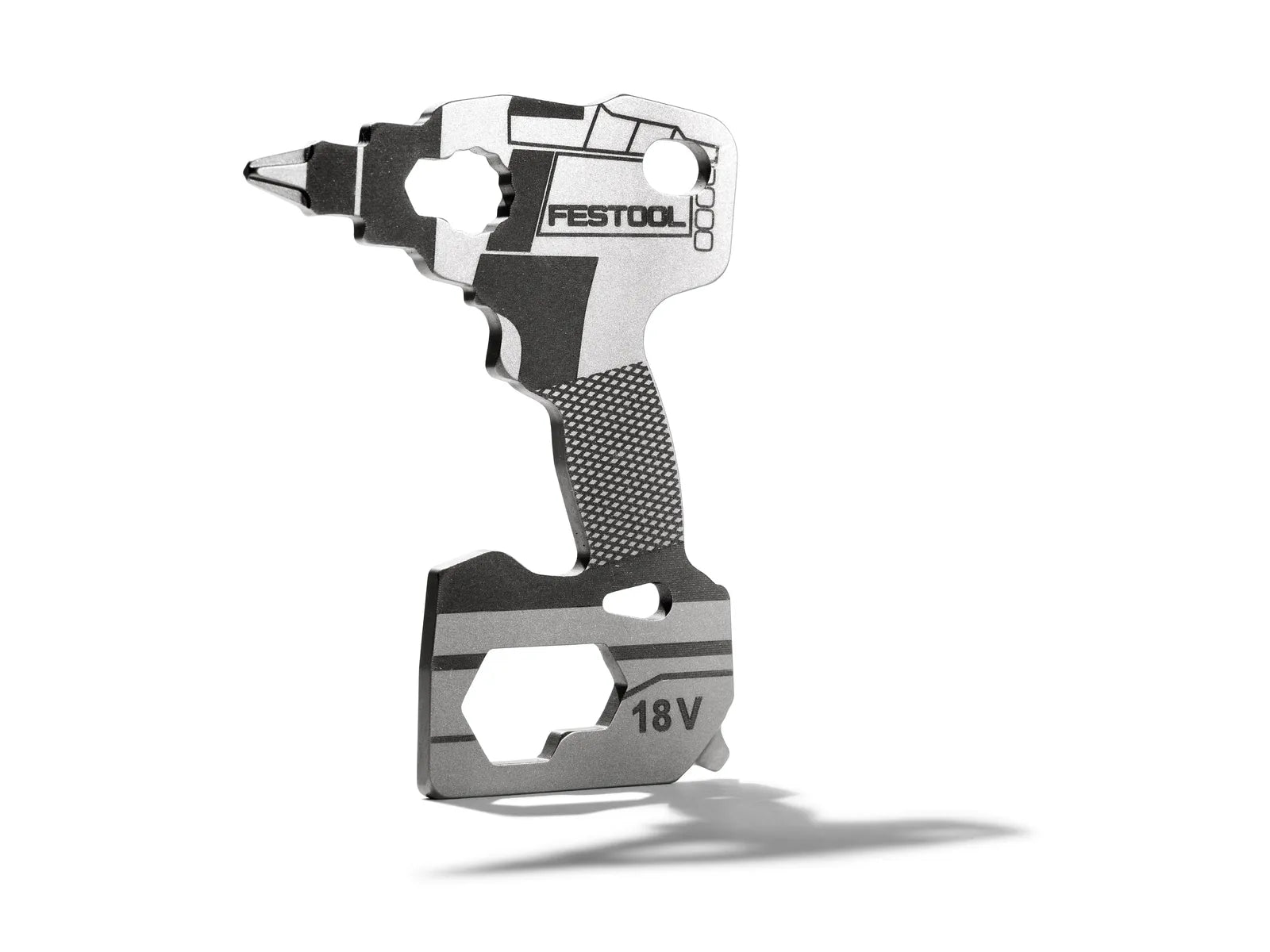 Outil Multifonction en Forme de Clé Festool KT-TPC-FT1 en Acier Inoxydable avec Huit Fonctions - Image 2