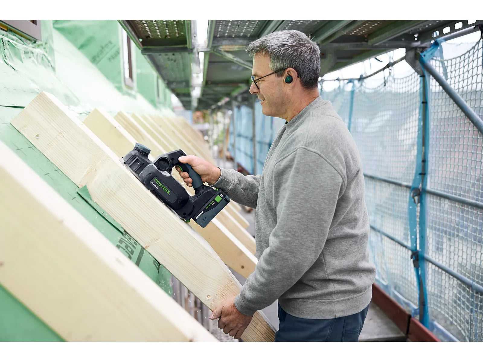 Rabot sans fil Festool HLC 82 - Numéro de modèle 578000 - Puissant et polyvalent - Image 5