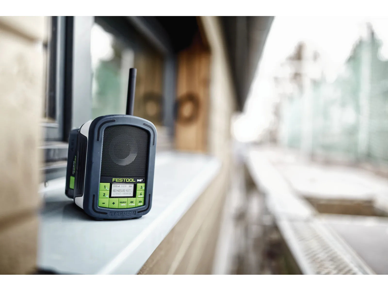 Radio Numérique de Chantier SYSROCK BR 10 DAB+ Festool 202111 - Compacte, Puissante et Légère avec Bluetooth - Image 1