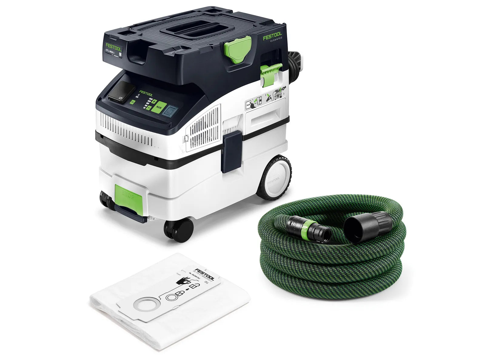 Festool CTL MIDI I 578309 - Aspirateur mobile CLEANTEC avec technologie Bluetooth® - Image 3