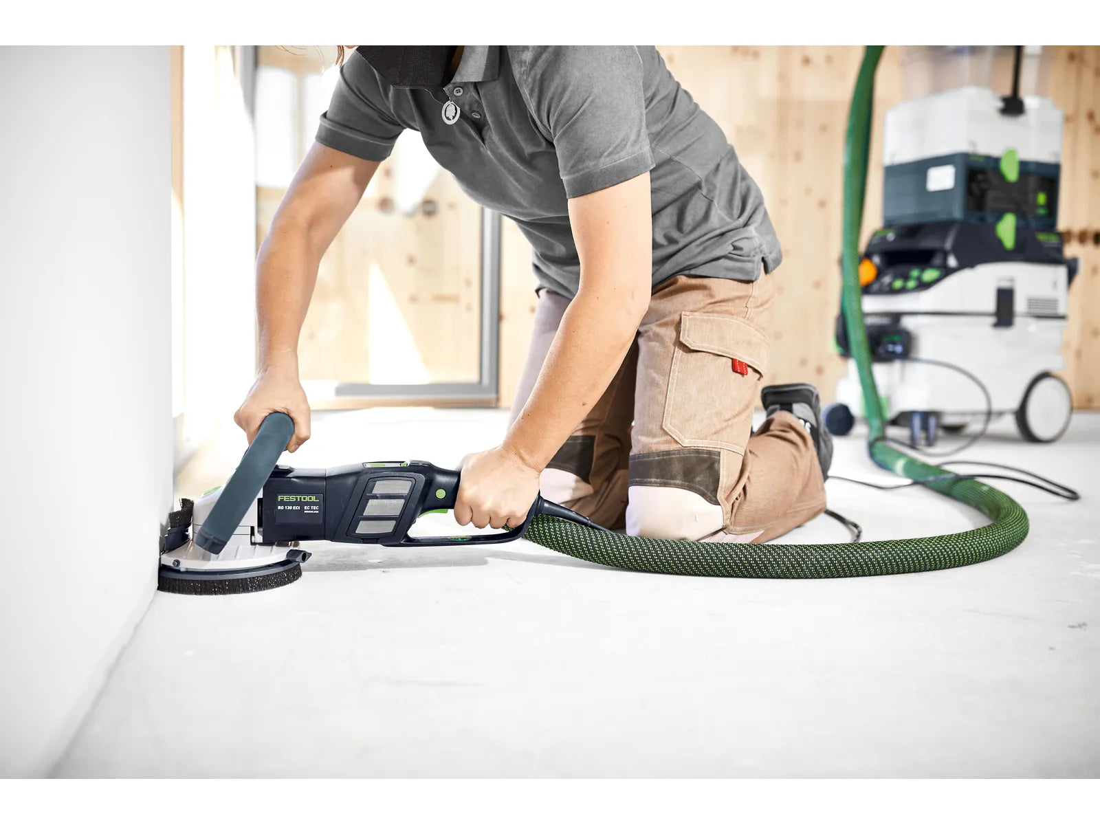 Festool RG 130 ECI - Meuleuse de restauration de surface RENOFIX puissante et fiable - Image 9