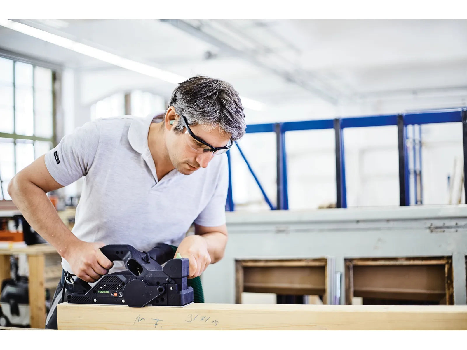 Rabot Festool HL 850 EB-Plus - Numéro de modèle 576253 - Rabotage de précision et production de feuillures - Image 4