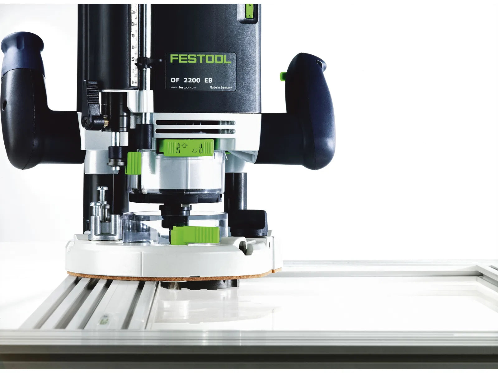 Festool OF 2200 (576215) - Défonceuse Puissante et Ergonomique avec Réglage de Profondeur Précis - Image 5