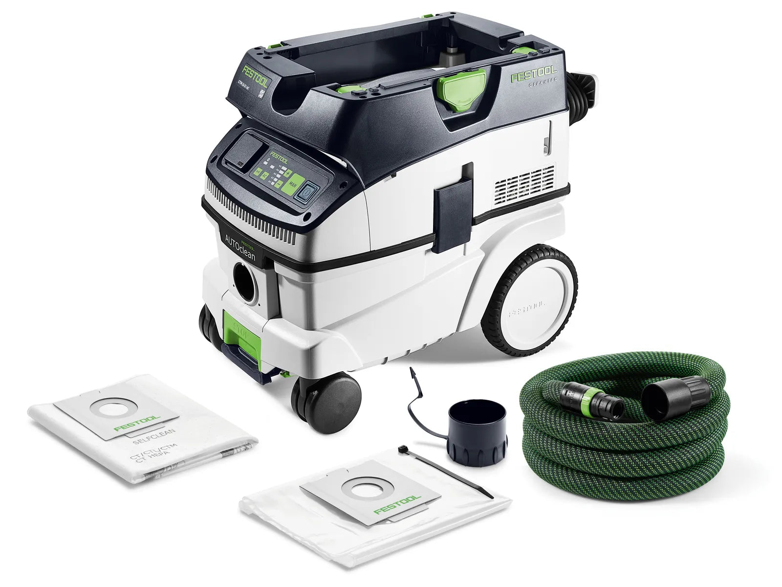 Extracteur de Poussière Mobile Festool CLEANTEC CTM 26 EI AC - Numéro de Modèle 577851 - Image 1