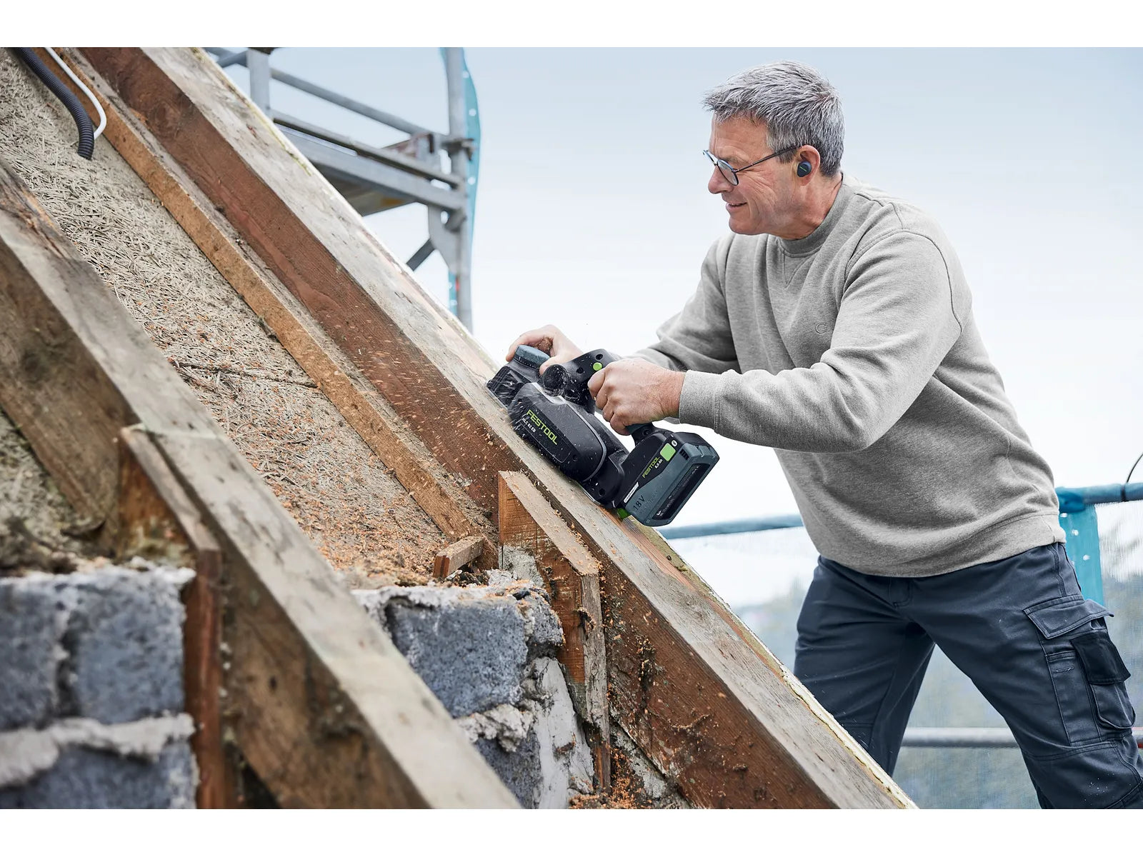 Rabot sans fil Festool HLC 82 - Puissant et polyvalent (Numéro de produit: 578000) - Image 3