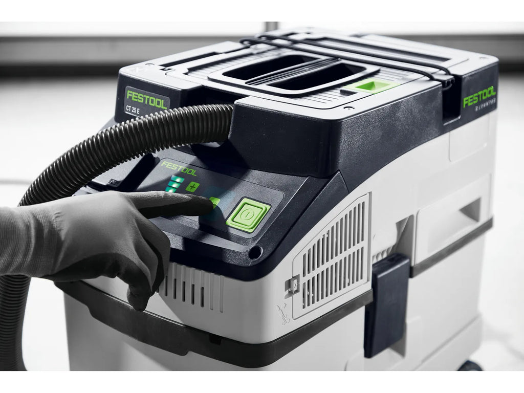 Aspirateur mobile CLEANTEC CT 25 E 577498 - Idéal pour les grands volumes de poussière et de saleté - Image 8