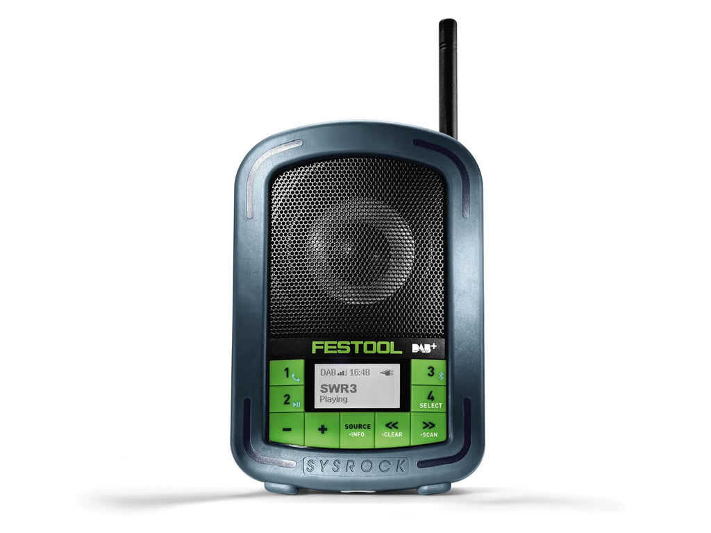 Radio Numérique de Chantier SYSROCK BR 10 DAB+ Festool 202111 - Compacte, Puissante et Légère avec Bluetooth - Image 5