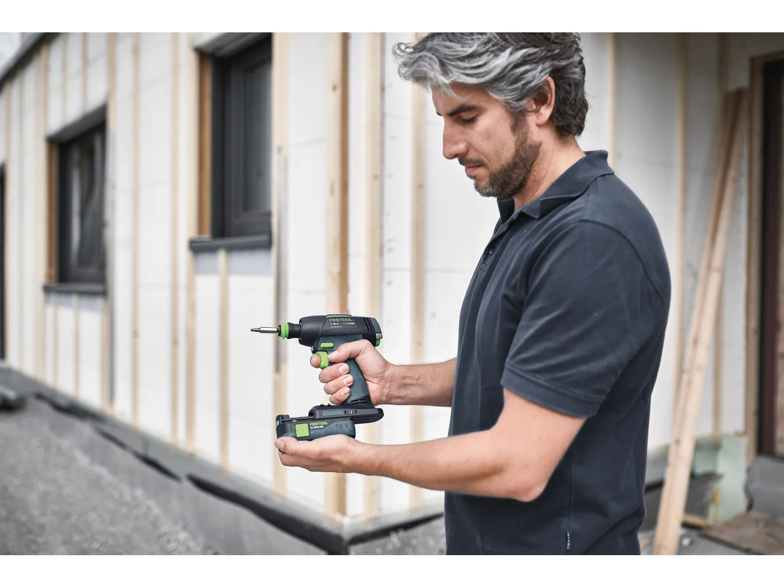 Ensemble de Perceuse et Tournevis Sans Fil TID 18 HPC 4,0 I-Set T18 - Festool 577244 - Image 2