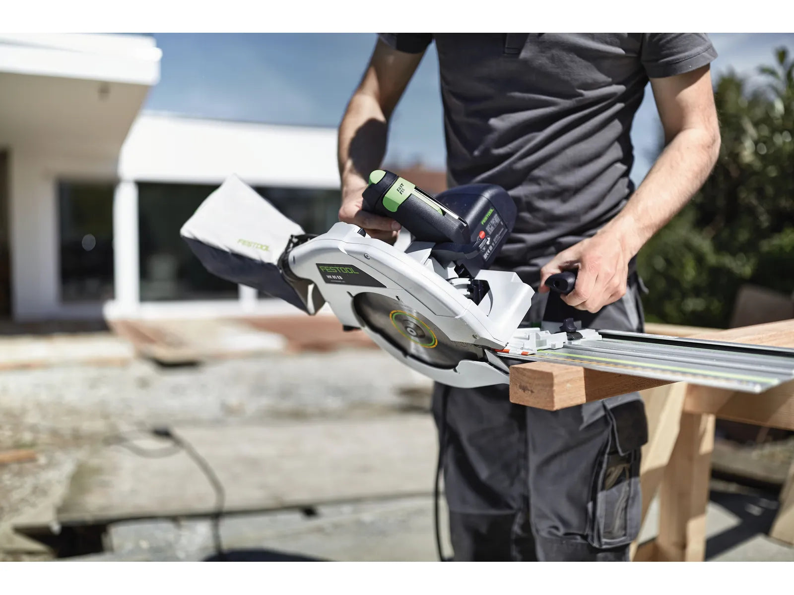 Scie Circulaire Festool HK 85, Modèle 576147 - Puissante et Polyvalente, Idéale pour la Construction en Bois - Image 2